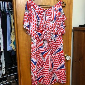 Jessica Simpson sailboat dress